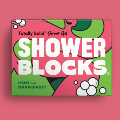 Mint & Grapefruit Shower Block